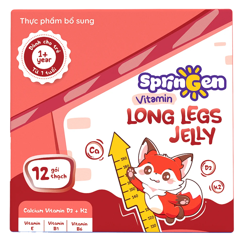 Thực phẩm bổ sung VITAMIN JELLY SPRINGEN LONG LEGS