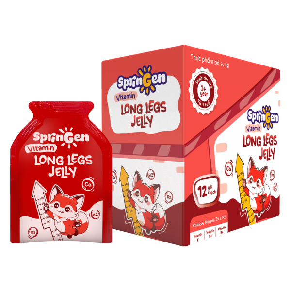 Thực phẩm bổ sung VITAMIN JELLY SPRINGEN LONG LEGS