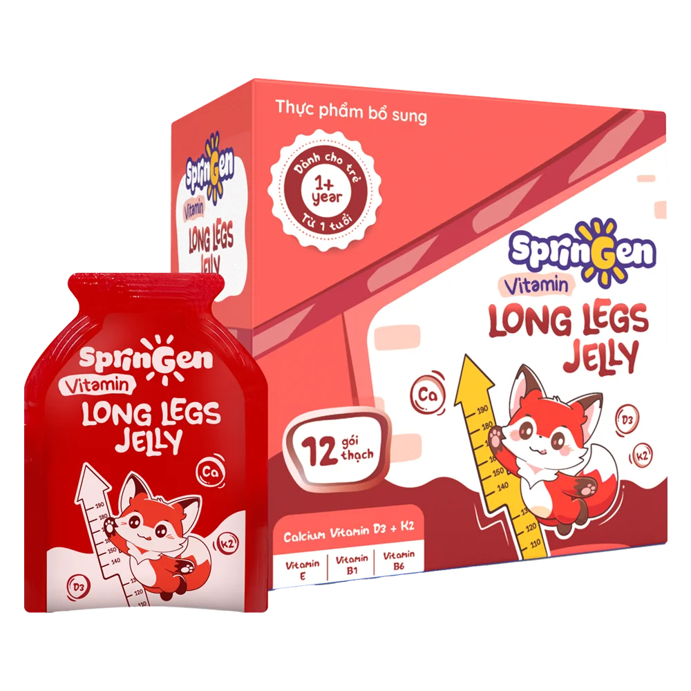 Thực phẩm bổ sung VITAMIN JELLY SPRINGEN LONG LEGS