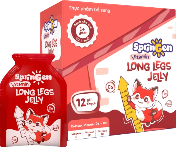 Thực phẩm bổ sung VITAMIN JELLY SPRINGEN LONG LEGS