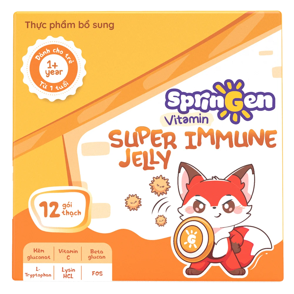 Thực phẩm bổ sung VITAMIN JELLY SPRINGEN SUPER IMMUNE