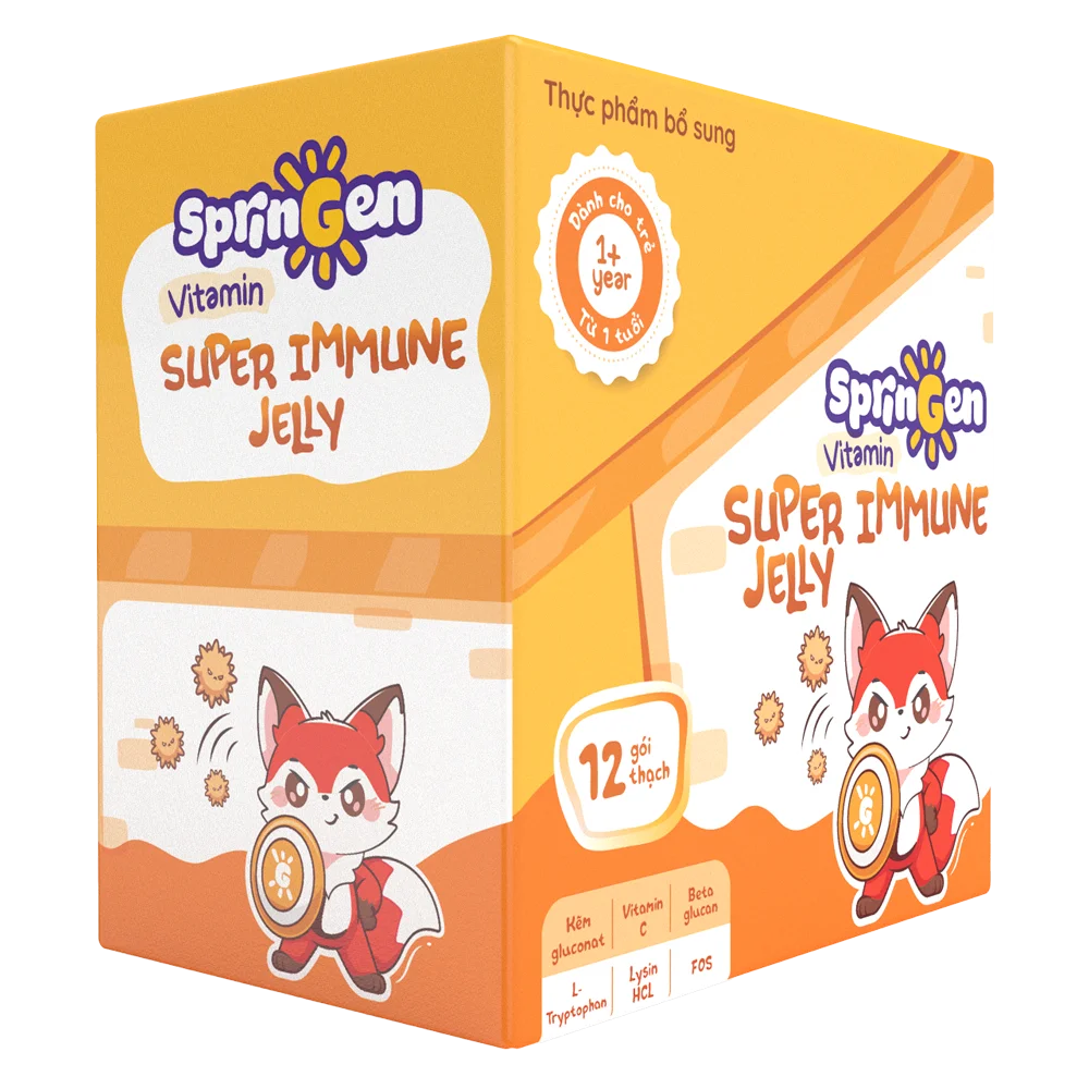 Thực phẩm bổ sung VITAMIN JELLY SPRINGEN SUPER IMMUNE