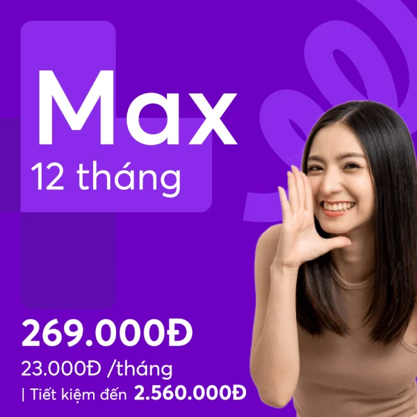 Gói Hội Viên Con Cưng Pink Plus Max (12 tháng)
