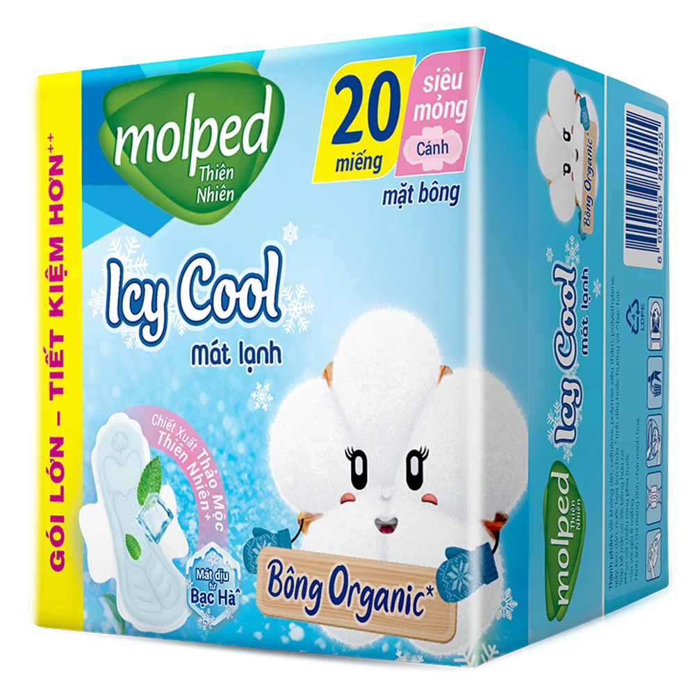 Băng vệ sinh Molped Icy Cool 20 miếng