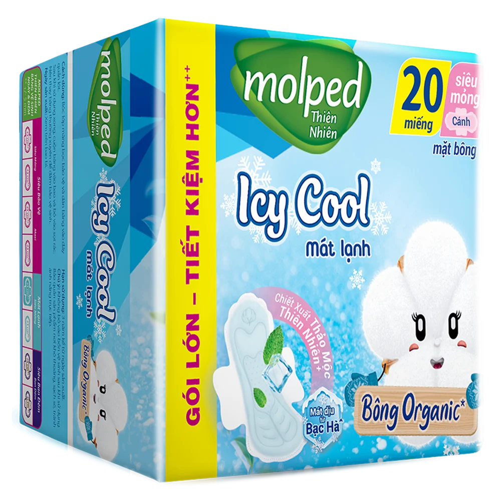 Băng vệ sinh Molped Icy Cool 20 miếng