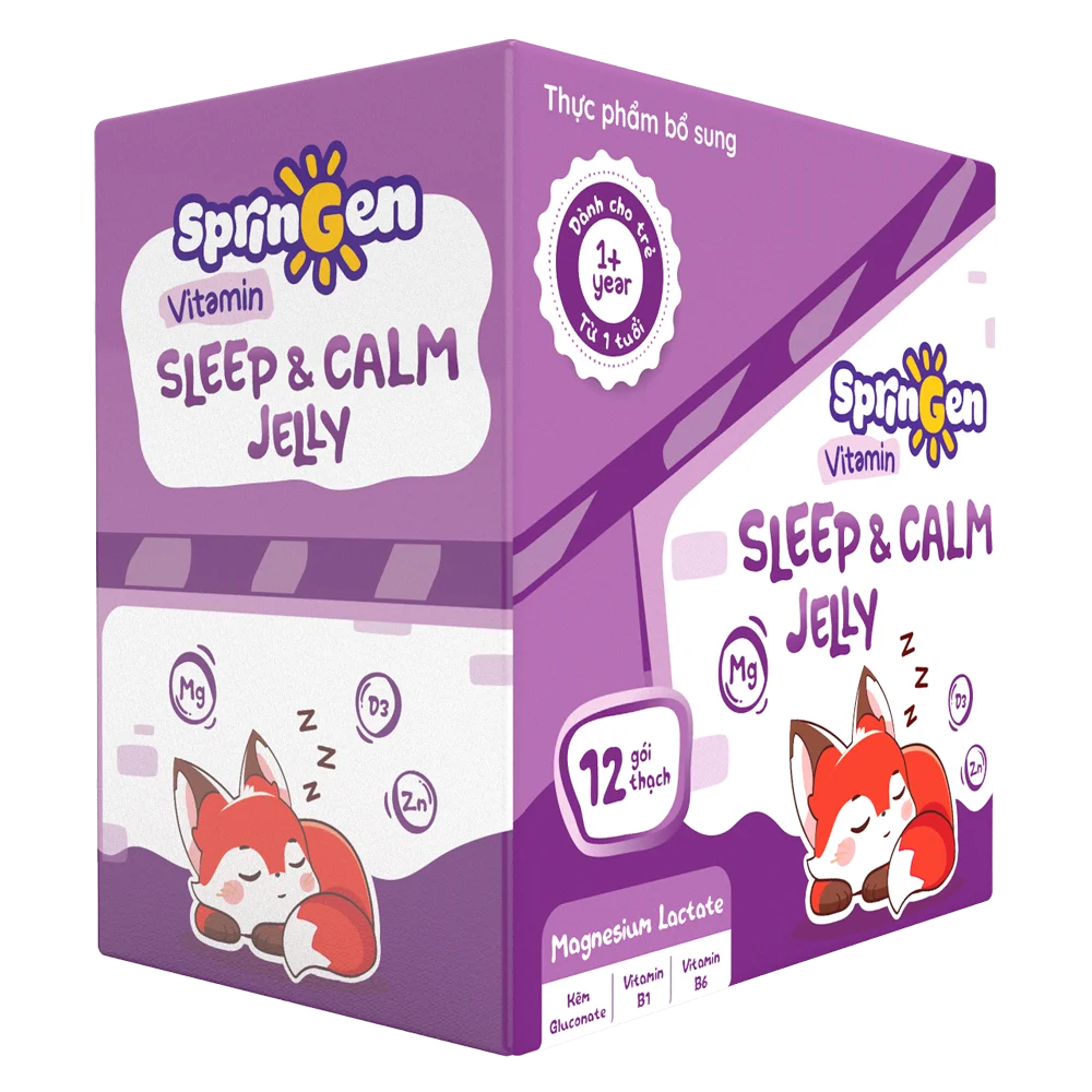 Thực phẩm bổ sung VITAMIN JELLY SPRINGEN SLEEP AND CALM