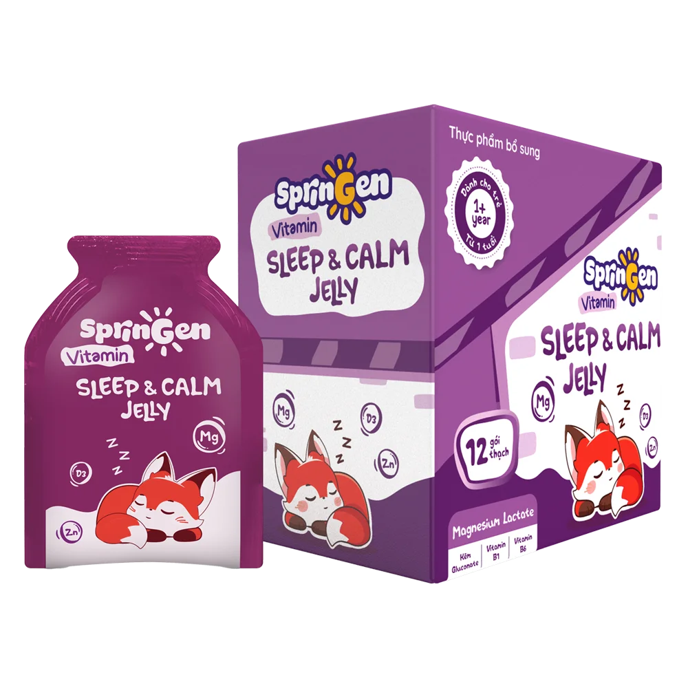 Thực phẩm bổ sung VITAMIN JELLY SPRINGEN SLEEP AND CALM