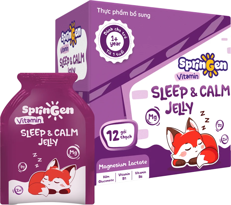 Thực phẩm bổ sung VITAMIN JELLY SPRINGEN SLEEP AND CALM
