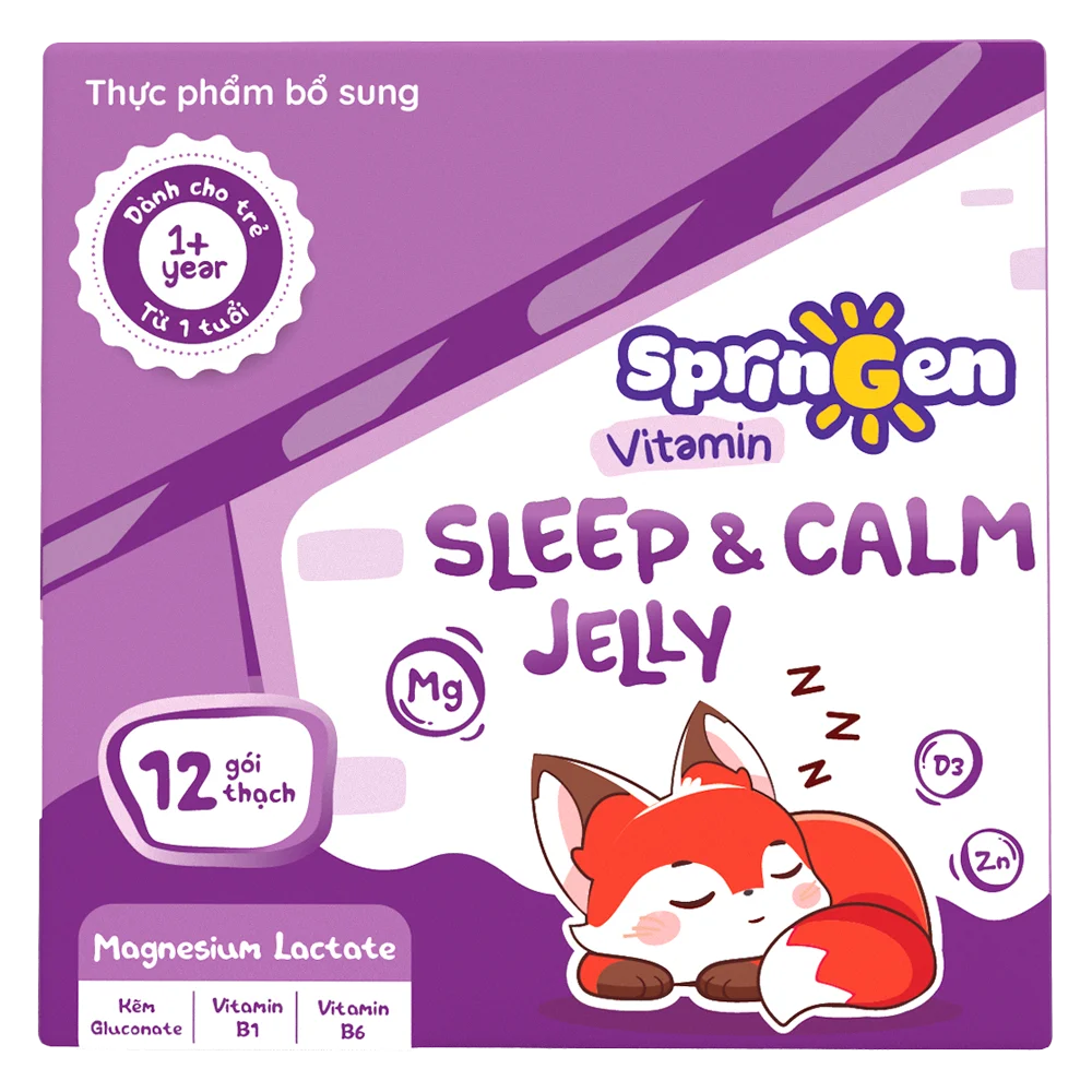 Thực phẩm bổ sung VITAMIN JELLY SPRINGEN SLEEP AND CALM