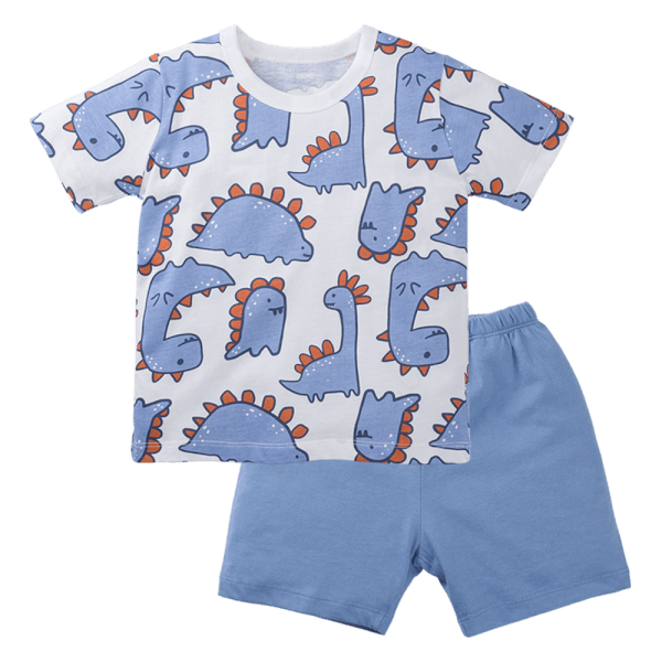 Bộ bé trai ngắn Animo Easy HN0425023 (1-4Y,Trắng-dương,DD04)