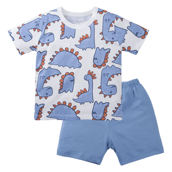 Bộ bé trai ngắn Animo Easy HN0425023 (1-4Y,Trắng-dương,DD04)