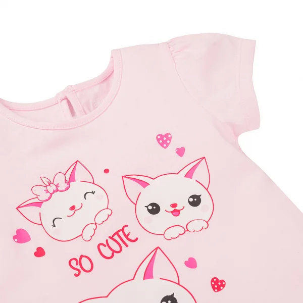 Đầm bé gái Animo Easy LU0325017 (1-4Y,Hồng tím,TT02)