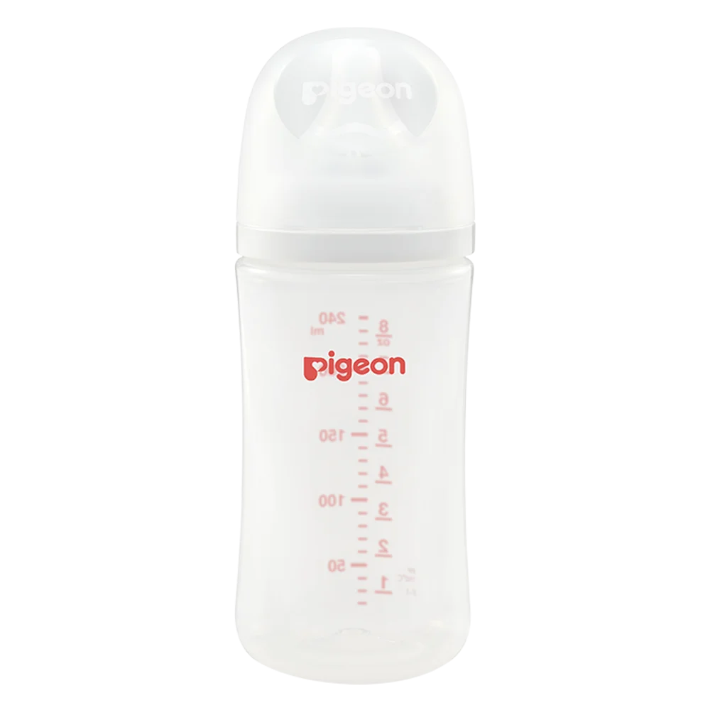 Bình Sữa Pigeon PP Softouch Baby-Friendly World 240ml (M)