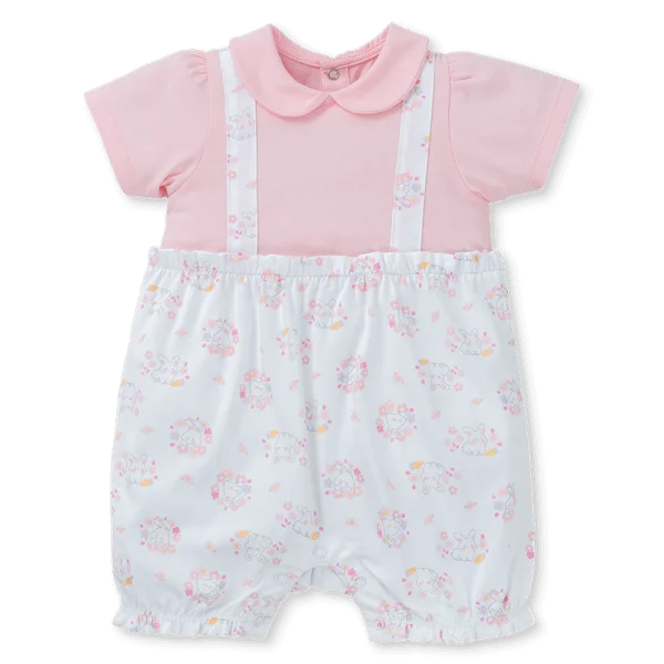 Bodysuit bé gái đùi Animo KK0325055-CC023 (0-12M,Trắng- Hồng,TT03)