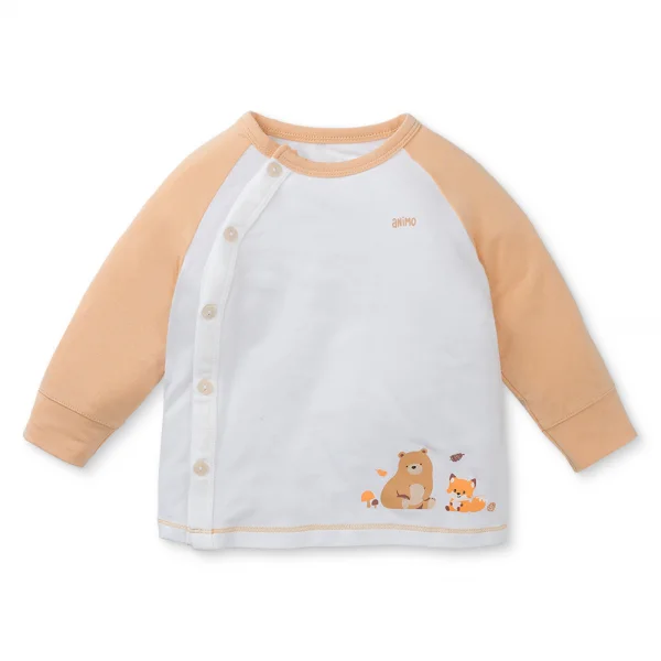 Set 2 Bộ modal kháng khuẩn dài Animo VD0225017 (0-24M,Cam-trắng,TT06)