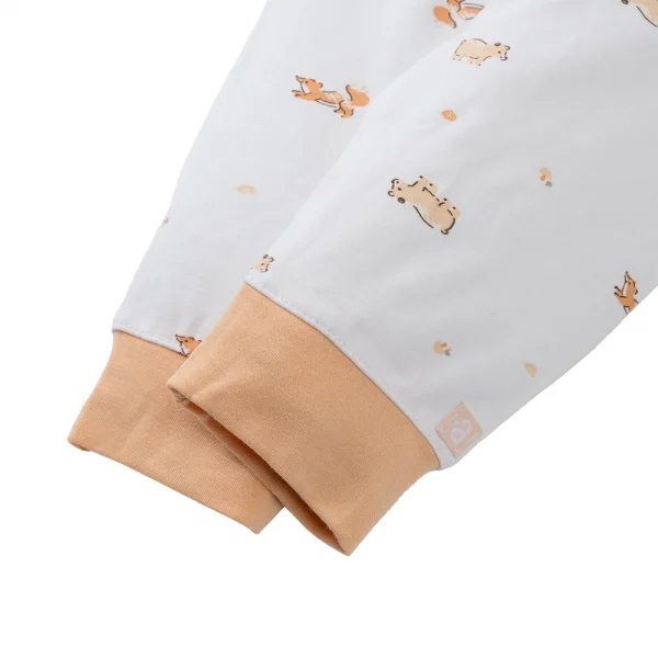 Set 2 Bộ modal kháng khuẩn dài Animo VD0225017 (0-24M,Cam-trắng,TT06)