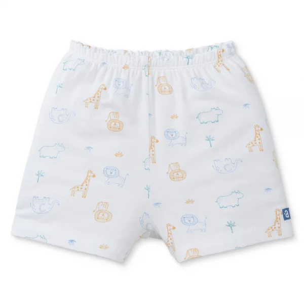 Set 2 Bộ modal kháng khuẩn ngắn Animo VD0225016 (0-24M,Dương-trắng,DD06)