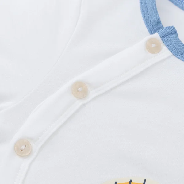 Set 2 Bộ modal kháng khuẩn ngắn Animo VD0225016 (0-24M,Dương-trắng,DD06)