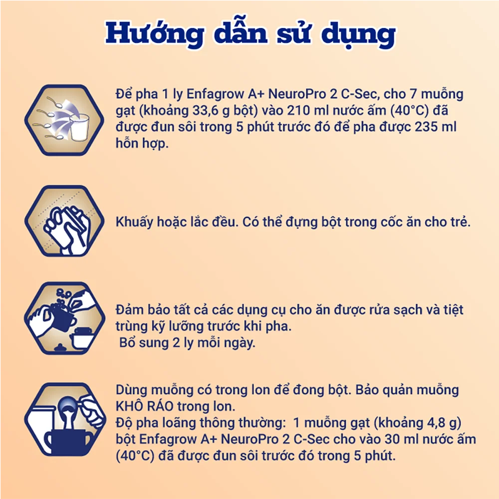 Sữa Enfagrow A+ NeuroPro 2 C-Sec 800g (1-3 tuổi)