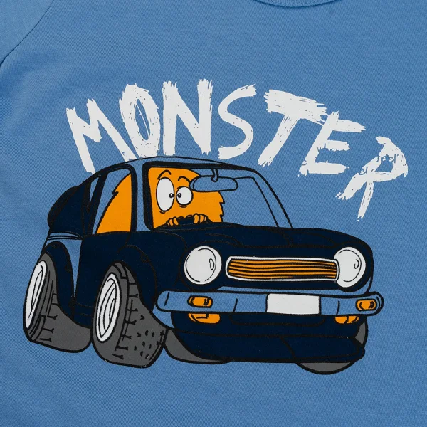 Bộ bé trai ngắn Animo Easy HN0325046 (1-4Y,Biển-dương,TT02)