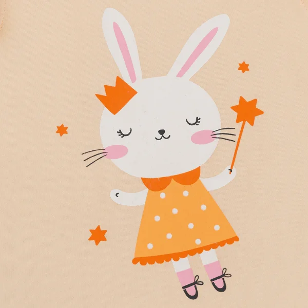 Bộ bé gái ngắn Animo Easy TX0325018 (1-4Y,Kem-vàng,TT02)