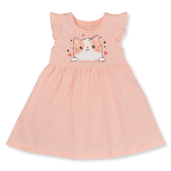 Đầm bé gái Animo Easy TX0325024 (1-4Y,Be,NN02)