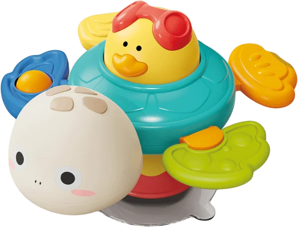 Chú rùa chở vịt con xoay vòng có xúc xắc ngộ ngĩnh CY630003 C412