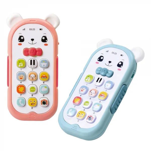 Điện thoại hình thỏ dễ thương kèm nhiều âm thanh ngộ nghĩnh CY628153 (Xanh)