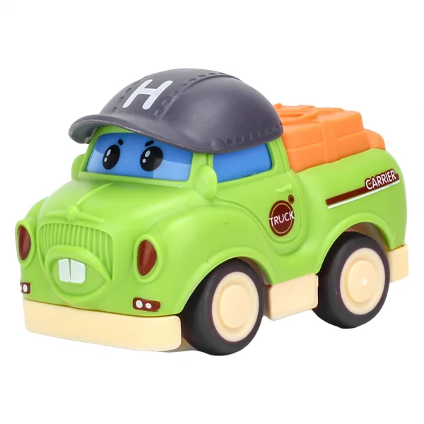 Xe chạy trớn hoạt hình đội nón ngộ nghĩnh RFD619771 C412 (Xanh lá)