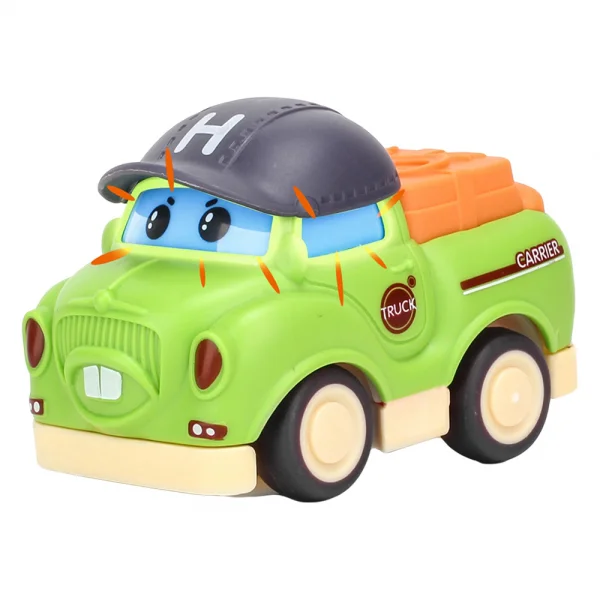 Xe chạy trớn hoạt hình đội nón ngộ nghĩnh RFD619771 C412 (Xanh lá)