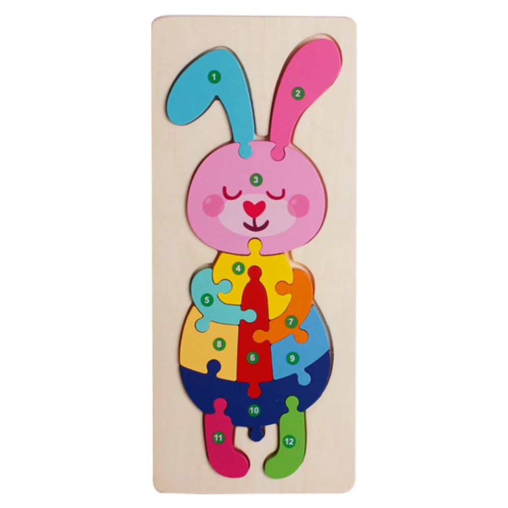 Miếng ghép gỗ hình con vật lớn dễ thương RFD638977 C412