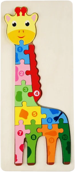 Miếng ghép gỗ hình con vật lớn dễ thương RFD638977 C412