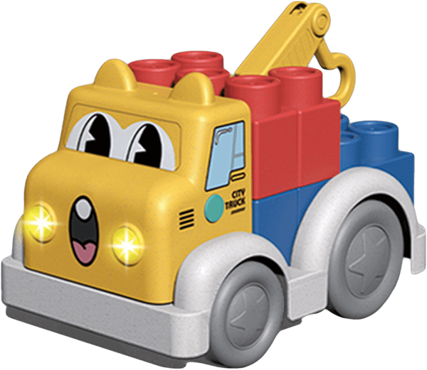 Xe cẩu phát nhạc vui nhộn kèm thả khối 2in1 HW24139324 C412