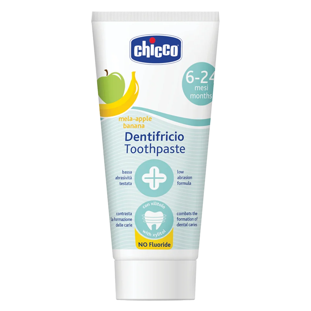 Kem đánh răng hương Chuối - Táo Chicco 6M+