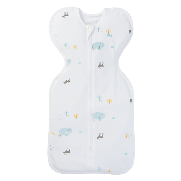 Combo 2 Nhộng chũn cho bé Animo VD0525063 (0-6M, Trắng)