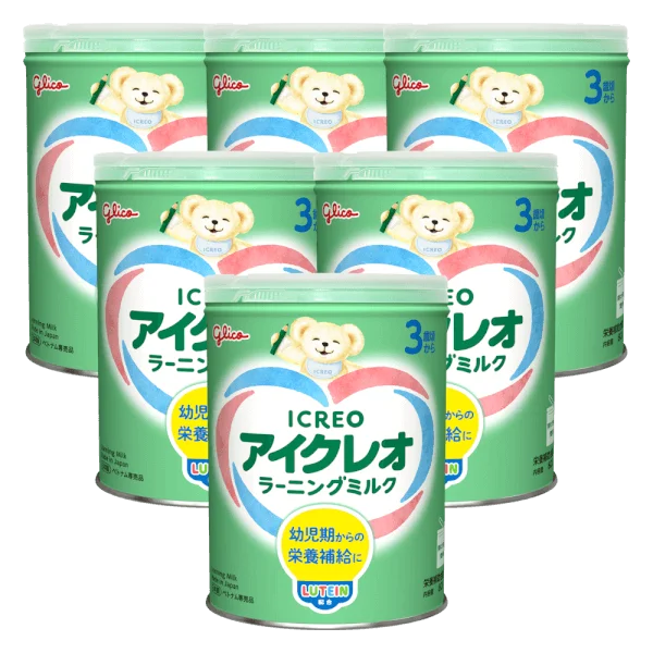 Combo 6 Thực phẩm bổ sung Icreo Learning Milk số 3 820g