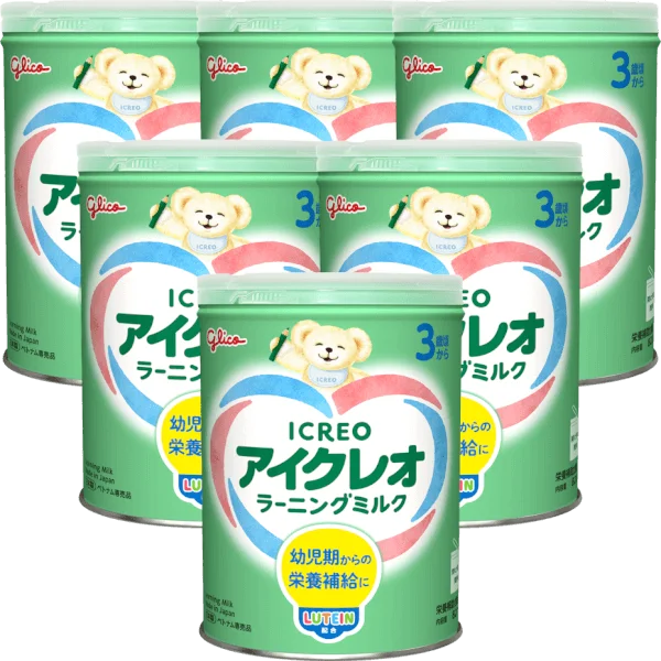 Combo 6 Thực phẩm bổ sung Icreo Learning Milk số 3 820g