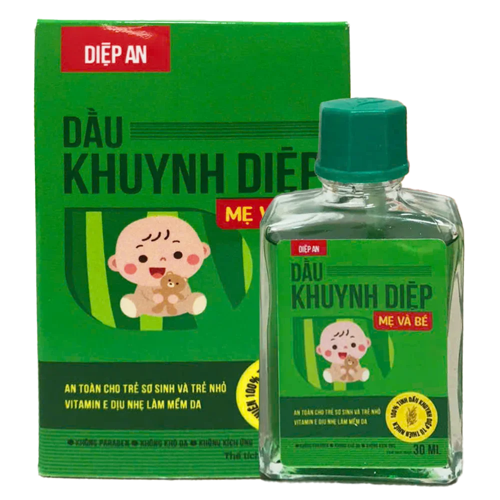 Dầu Khuynh Diệp Mẹ Và Bé Diệp An 30ml