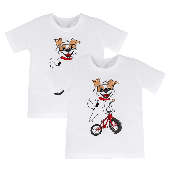 Combo 2 Áo bé trai tay ngắn Animo Easy HN0325063 (1Y,Trắng,NN01)