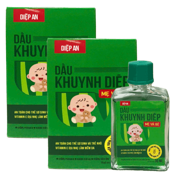 Combo 2 Dầu Khuynh Diệp Mẹ Và Bé Diệp An 30ml