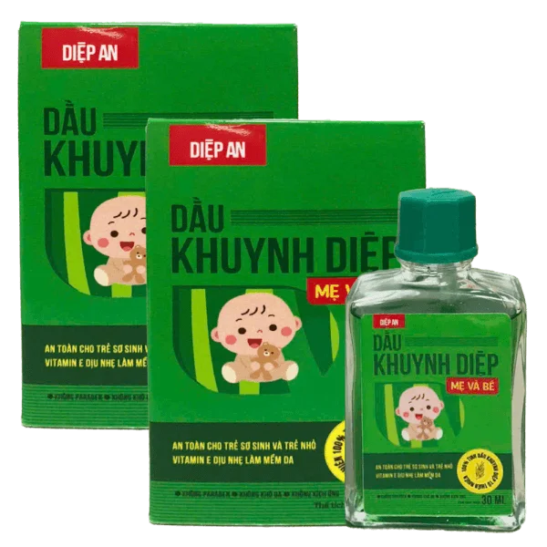 Combo 2 Dầu Khuynh Diệp Mẹ Và Bé Diệp An 30ml