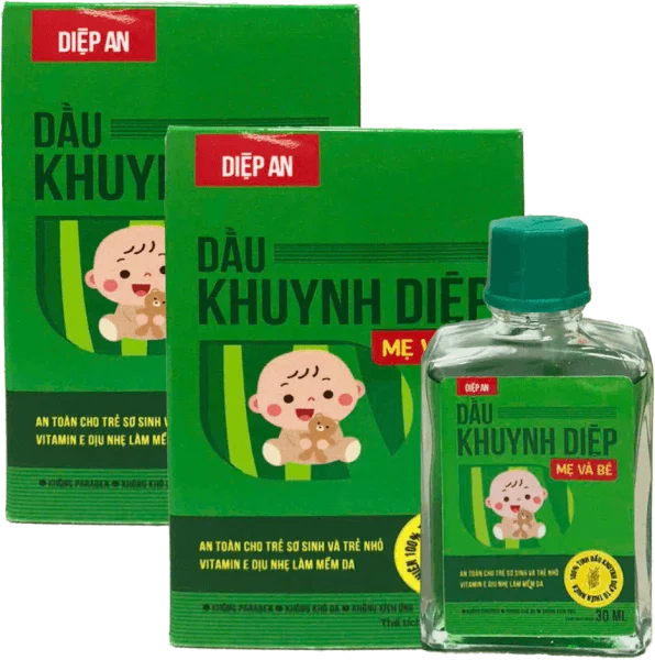 Combo 2 Dầu Khuynh Diệp Mẹ Và Bé Diệp An 30ml