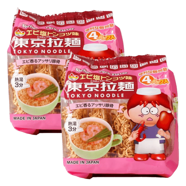 [Subscription] Combo 2 Mỳ ăn liền cho bé Tokyo Noodle Vị Tôm & Thịt Heo