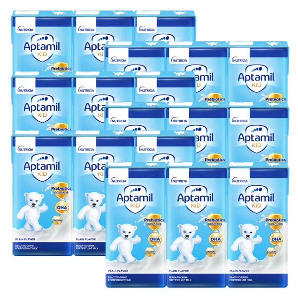Combo 6 lốc Sữa dinh dưỡng pha sẵn Aptamil Kid 110ml, lốc 3 hộp (Từ 1 tuổi)
