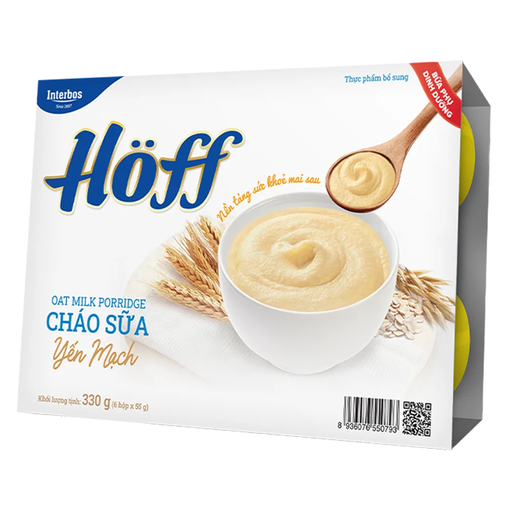 Cháo sữa yến mạch HӦff (Giao mẫu ngẫu nhiên)