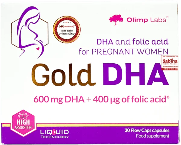 Thực phẩm bảo vệ sức khỏe Gold DHA