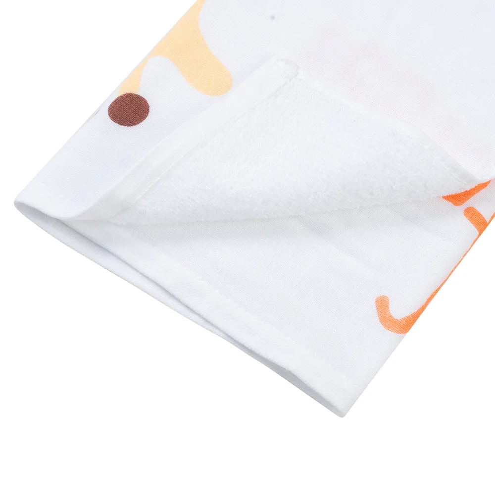 Khăn tắm trẻ em Cotton Hươu cao cổ Animo BM9T (60x120cm,Trắng-Giao hoạ tiết ngẫu nhiên)