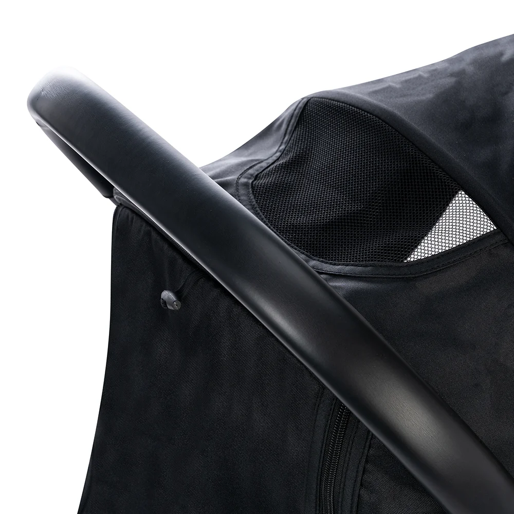 Xe đẩy 2 chiều Animo Q1 (Xám + Đen)