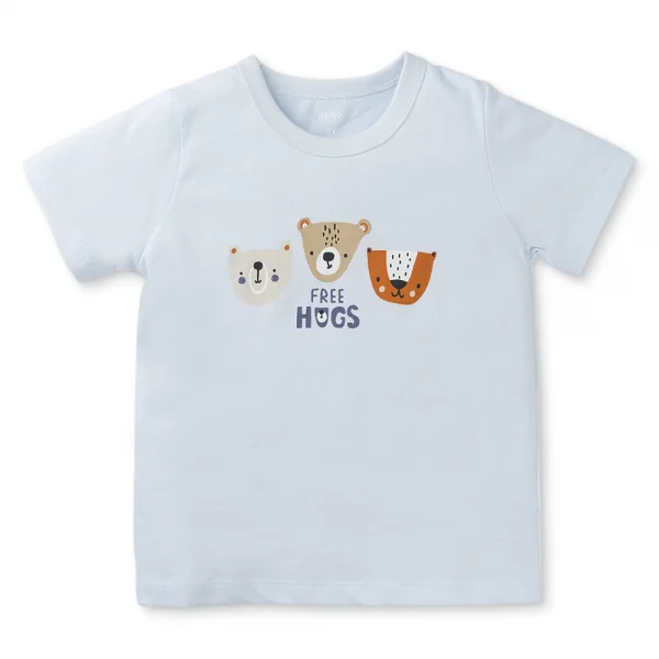 Bộ bé trai ngắn Animo Easy HN0325006 (1-4Y,Biển-dương,NN01)