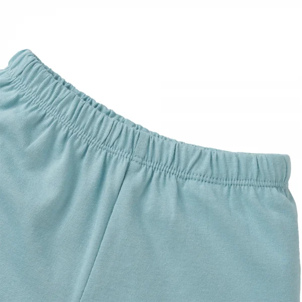 Bộ bé trai ngắn Animo Easy HN0425022 (1-4Y,Trắng-lá,TT04)